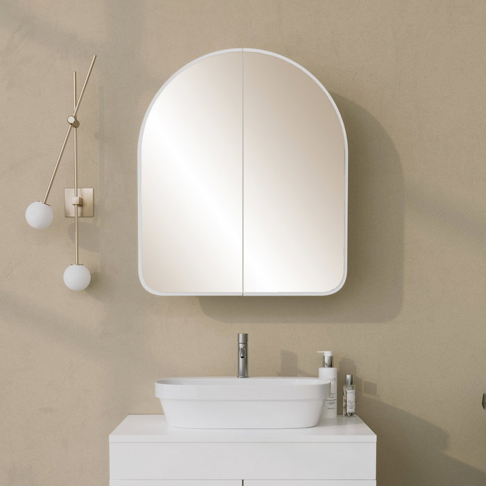 Hanah Home Mueble de Baño Hope - Blanco, 12x45x50 cm
